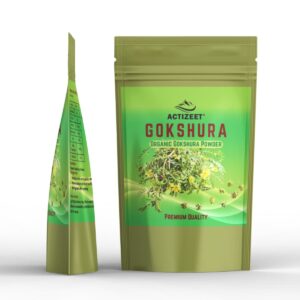 ACTIZEET Gokshura Powder 100 Percent Pure and Natural