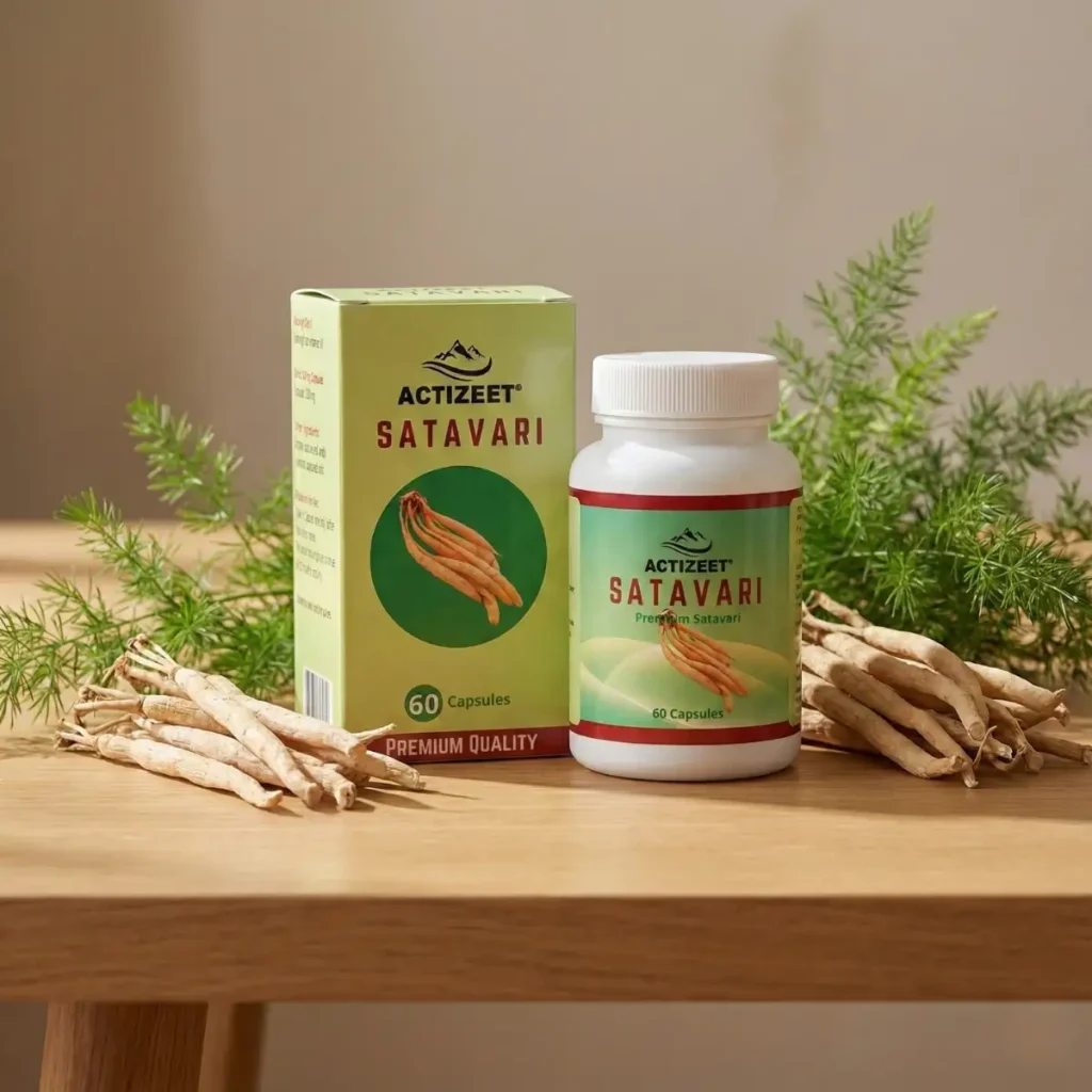 ACTIZEET Pure Shatavari Extract Capsules High Potency