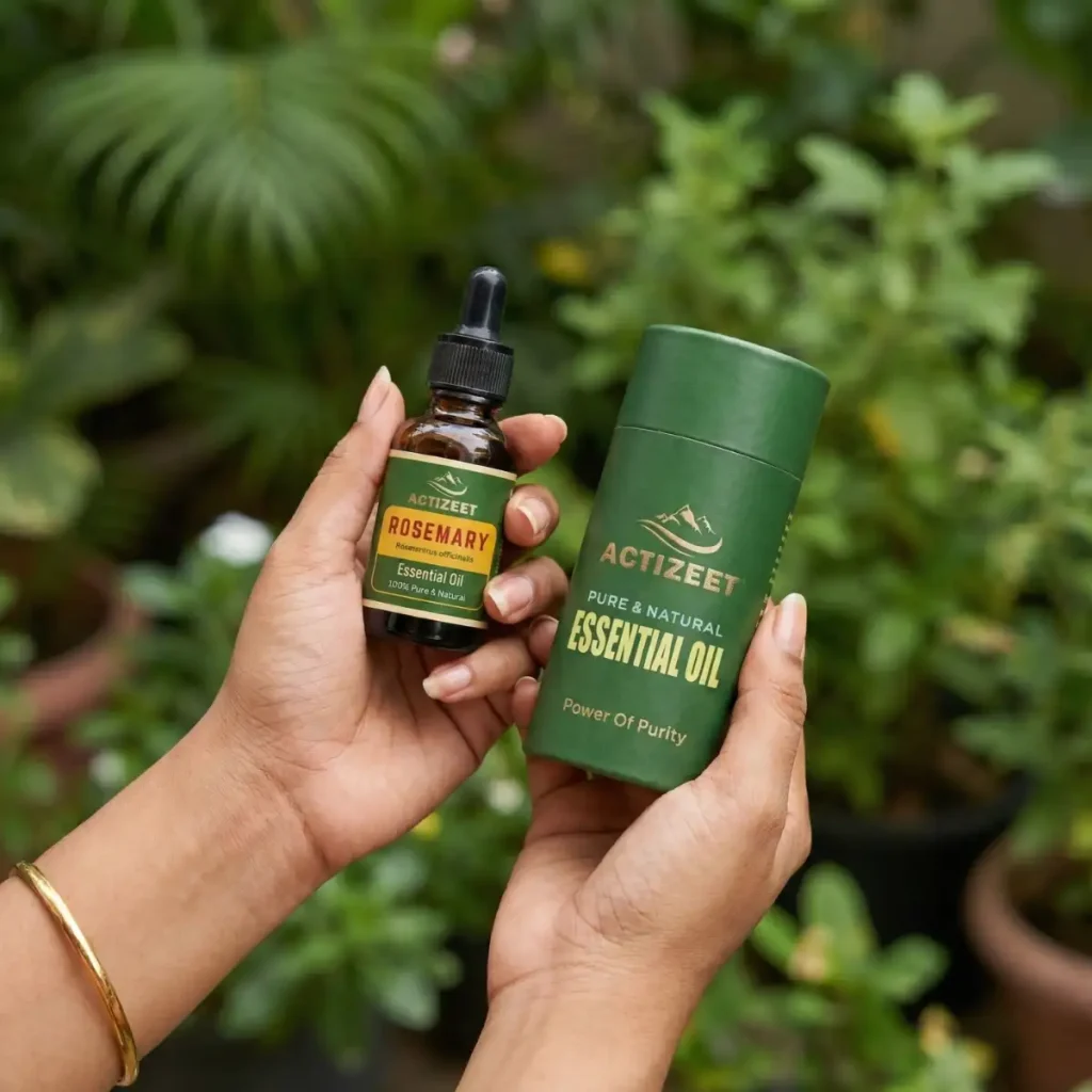 ACTIZEET Rosemary Essential Oil for Beauty and Care