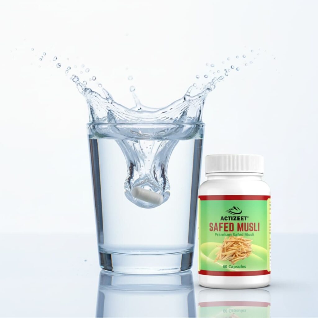 ACTIZEET Safed Musli Capsules for Immunity Support