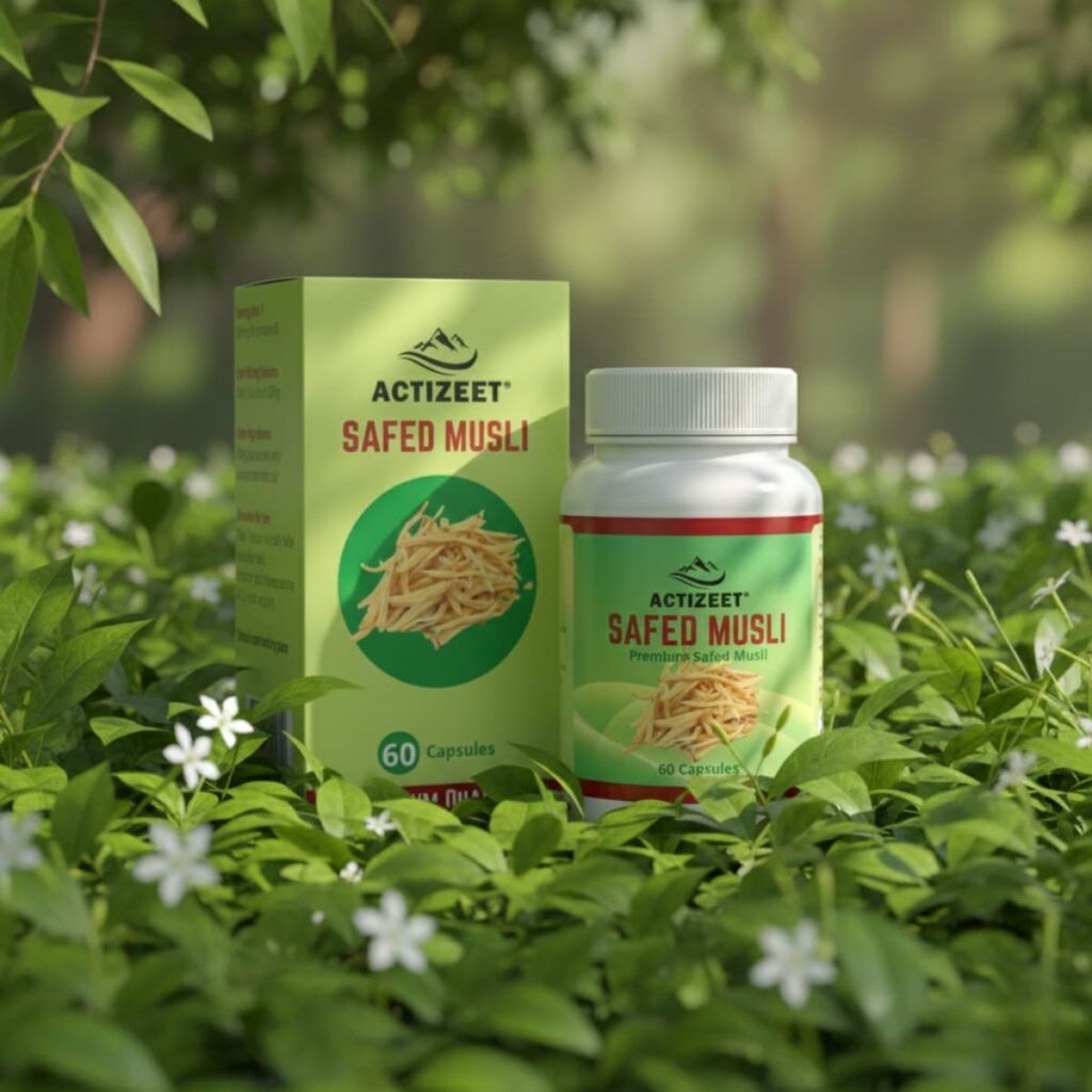 ACTIZEET Safed Musli Capsules for Reproductive Health