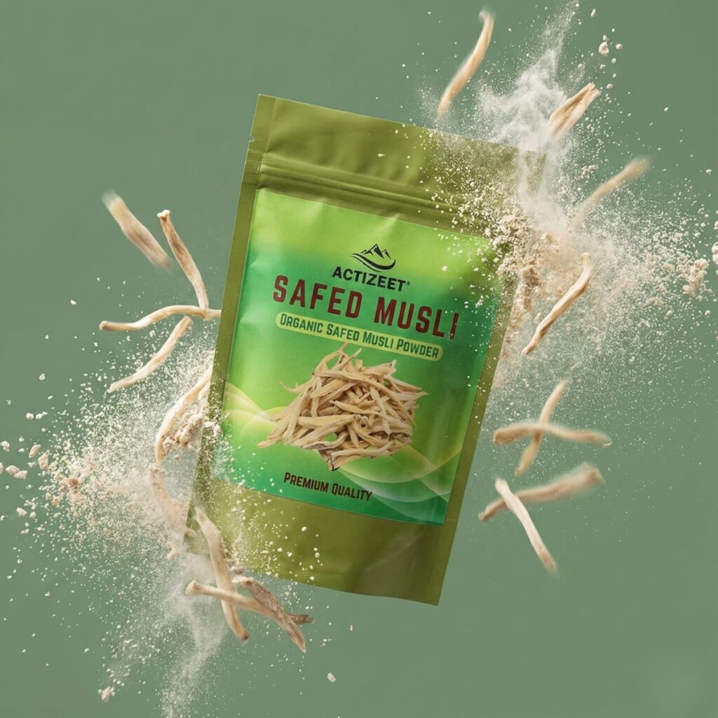 ACTIZEET Safed Musli Powder Ayurvedic Health Supplement