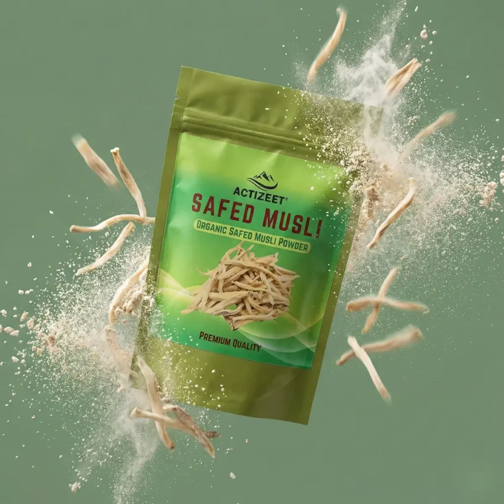 ACTIZEET Safed Musli Powder Ayurvedic Health Supplement