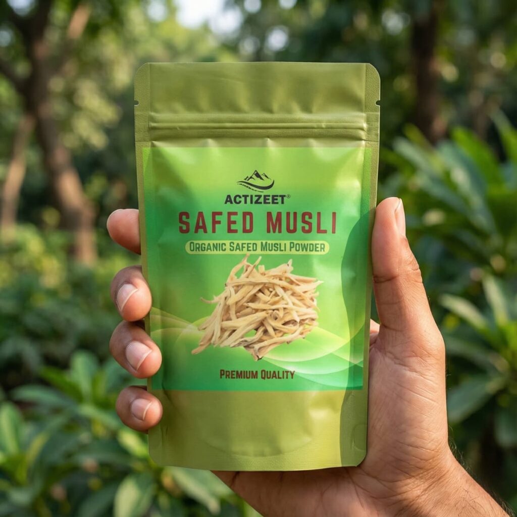 ACTIZEET Safed Musli Powder for Mens Health