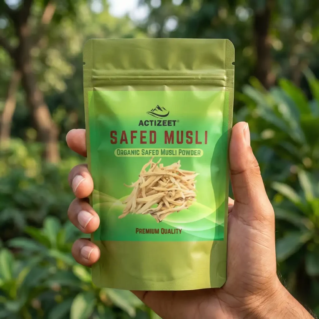 ACTIZEET Safed Musli Powder for Mens Health