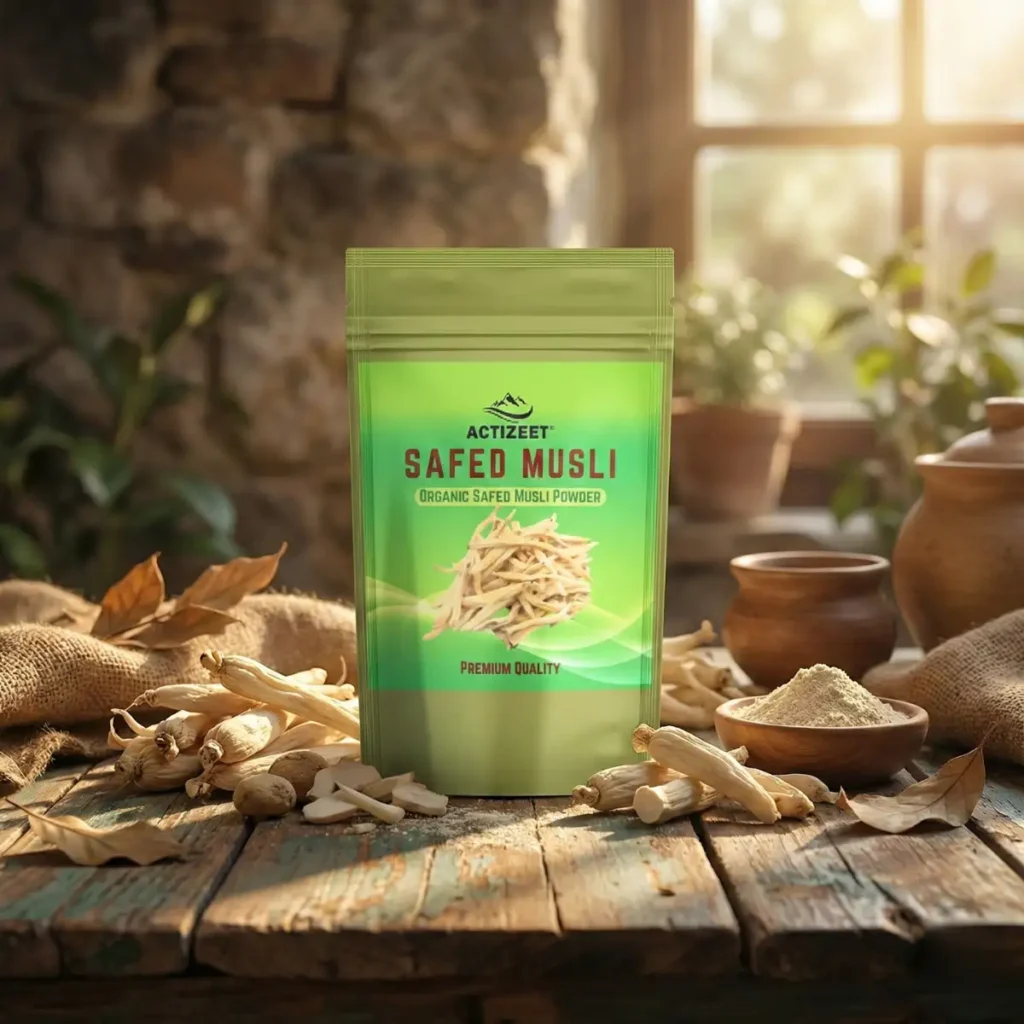 ACTIZEET Safed Musli Powder for Muscle Strength