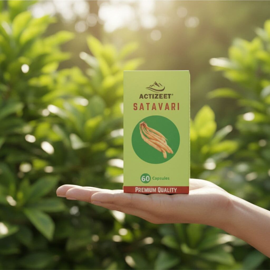 ACTIZEET Shatavari Capsules Ayurvedic Female Care