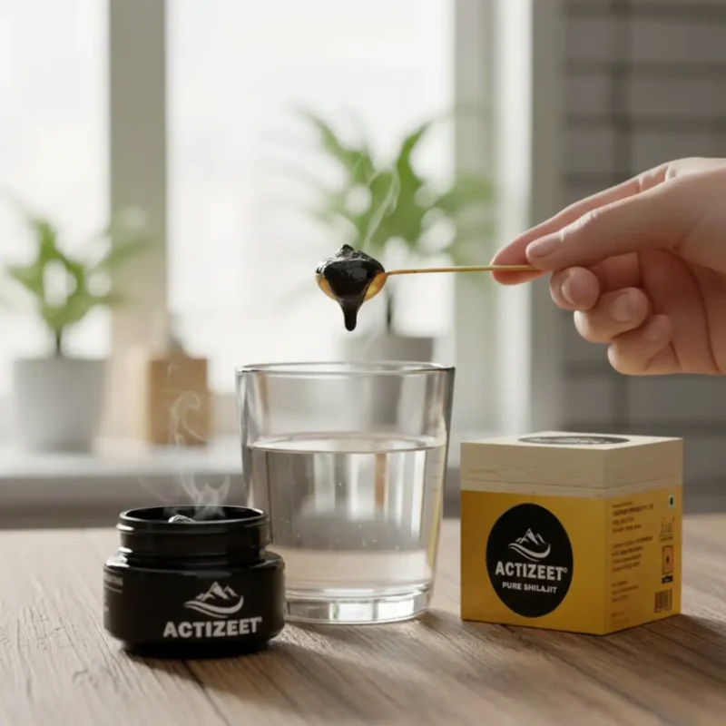 ACTIZEET Shilajit Resin Clean and Potent Formula