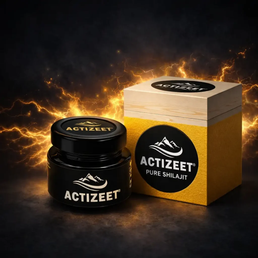 ACTIZEET Shilajit Resin High Strength Formula