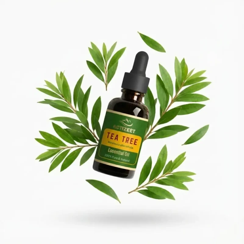 ACTIZEET Tea Tree Essential Oil for Hair and Scalp Care