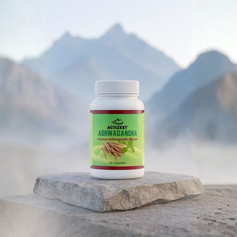 Ashwagandha stress support capsules