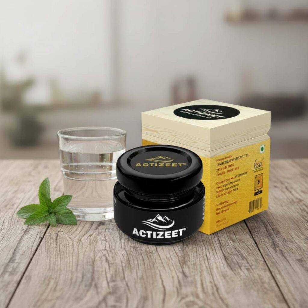 Shilajit resin for vitality