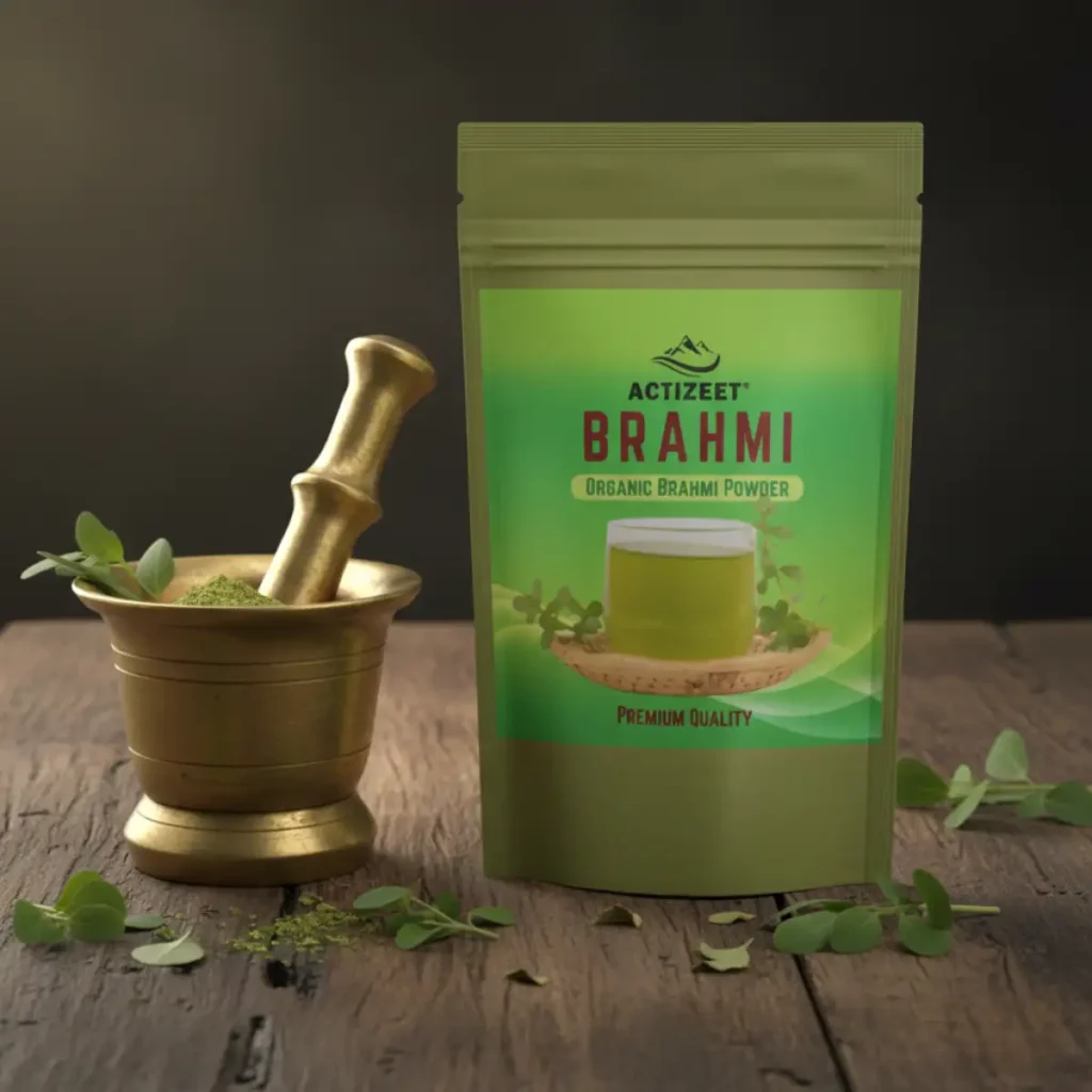 brahmi powder mortar pestle ayurveda