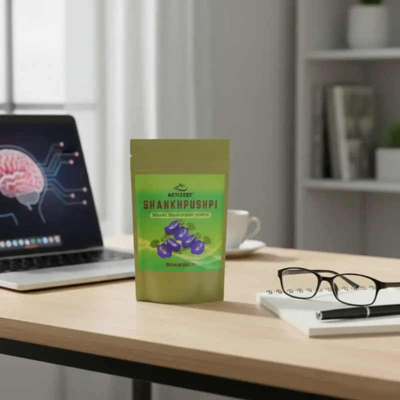 shankhpushpi-powder-office-desk-productivity
