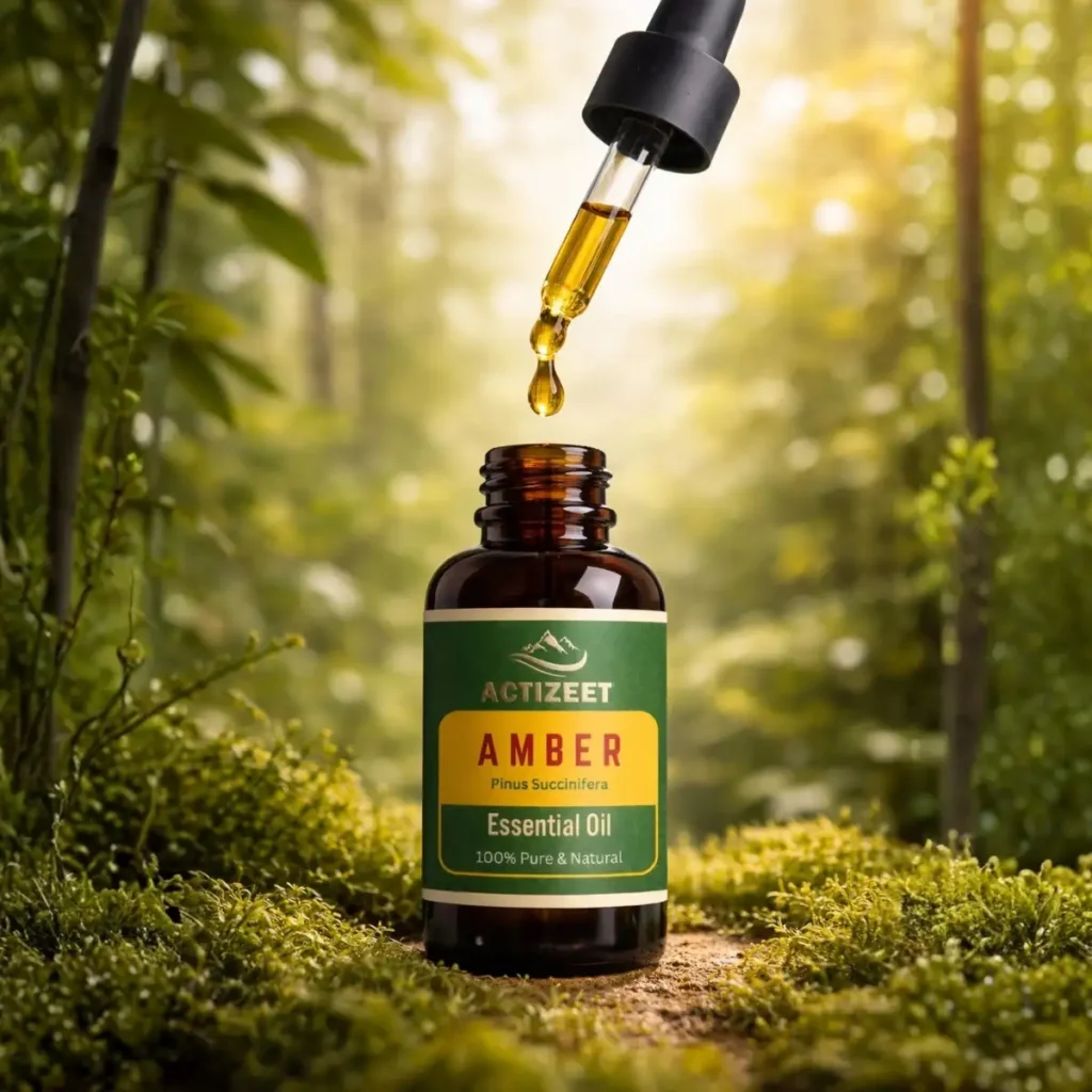 ACTIZEET Amber Essential Oil for Relaxation and Calm