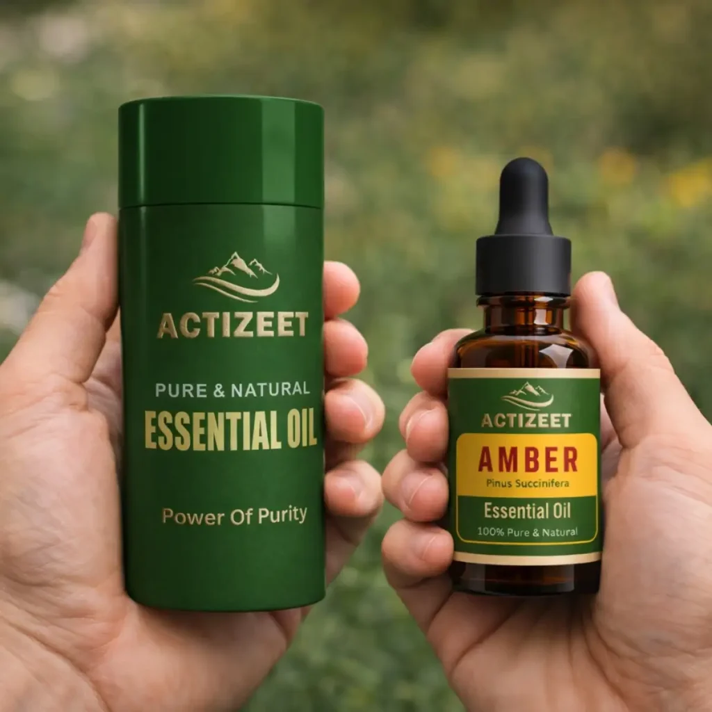ACTIZEET Amber Essential Oil for Relaxing Ambience