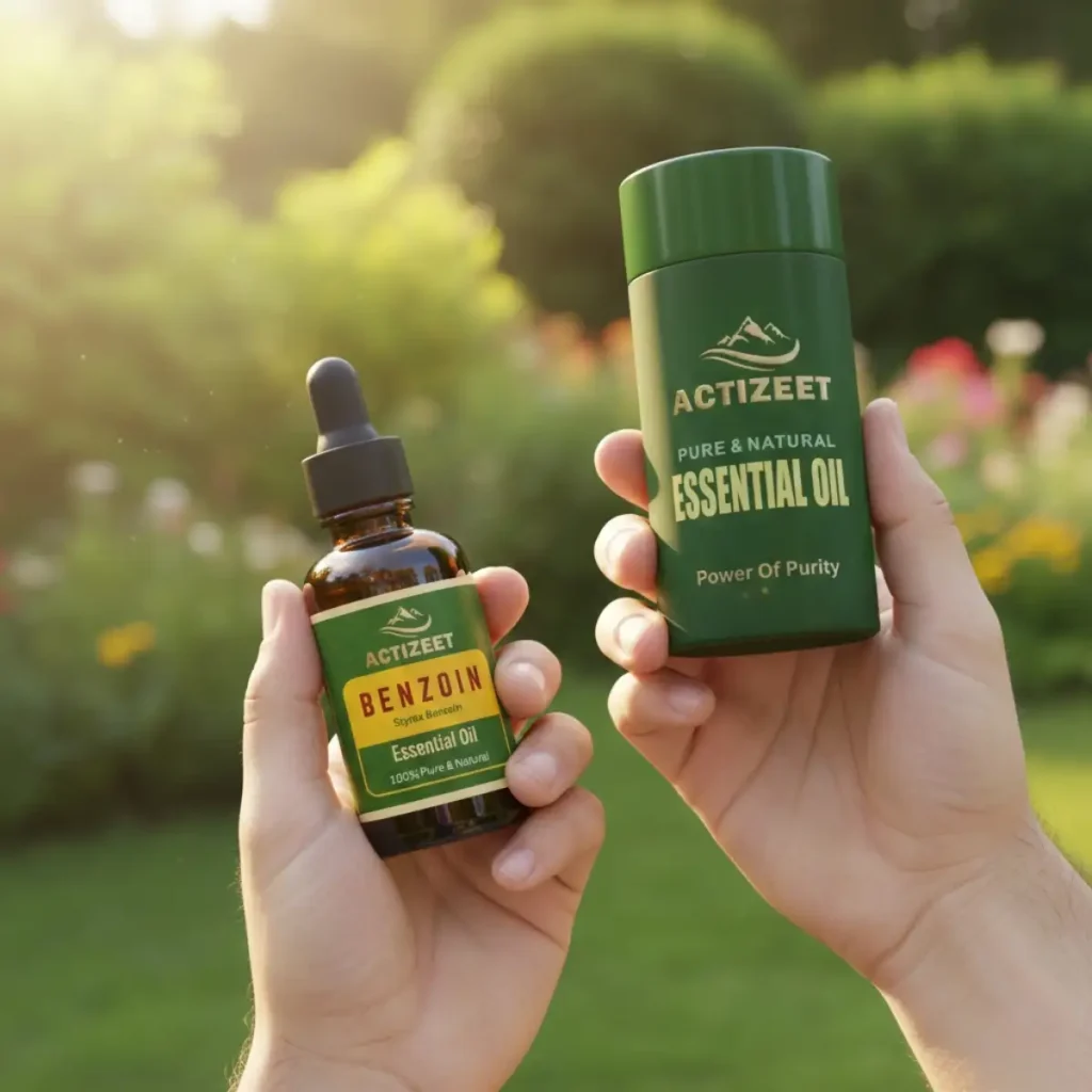 ACTIZEET Benzoin Essential Oil Forest Inspired Aroma