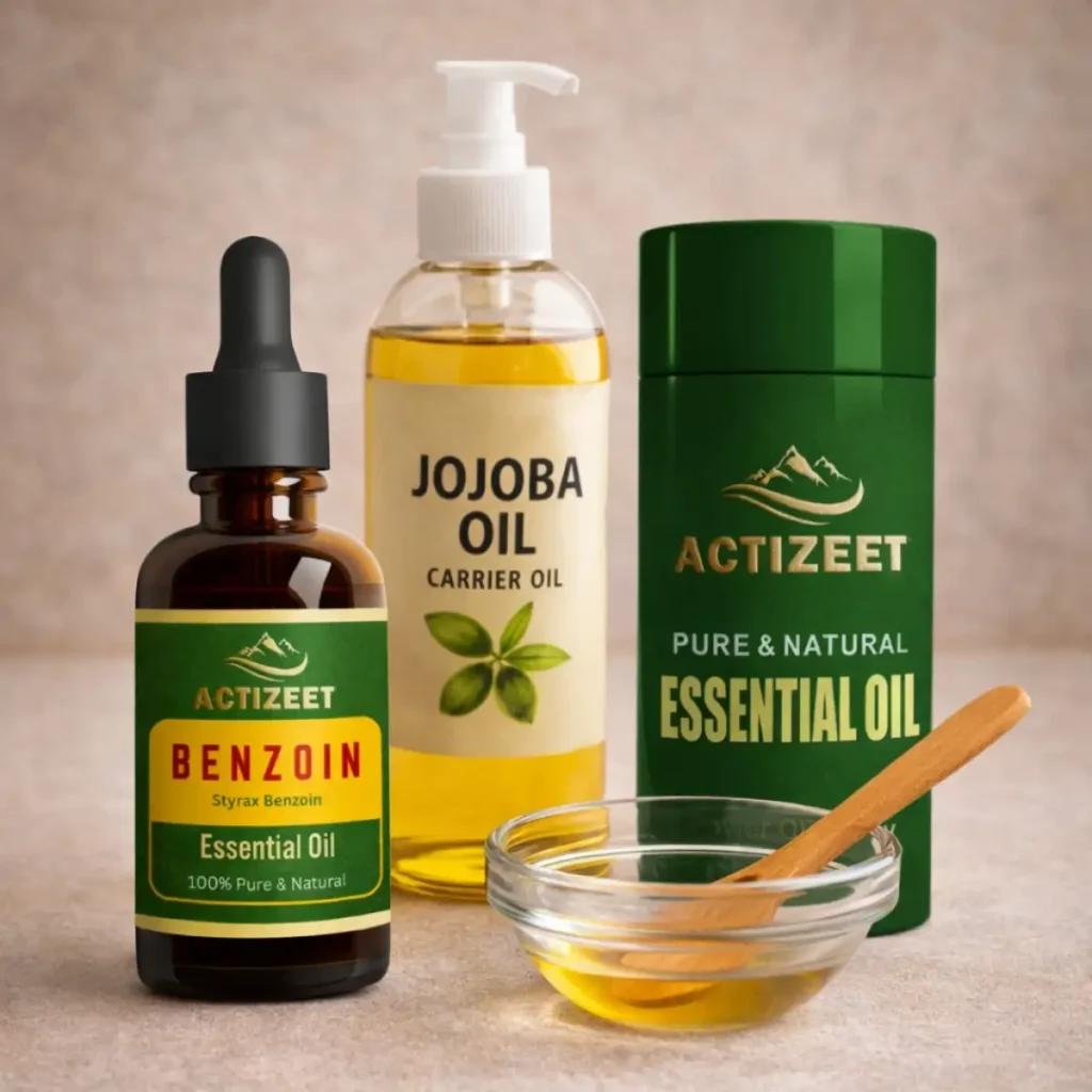 ACTIZEET Benzoin Essential Oil Luxury Aromatherapy