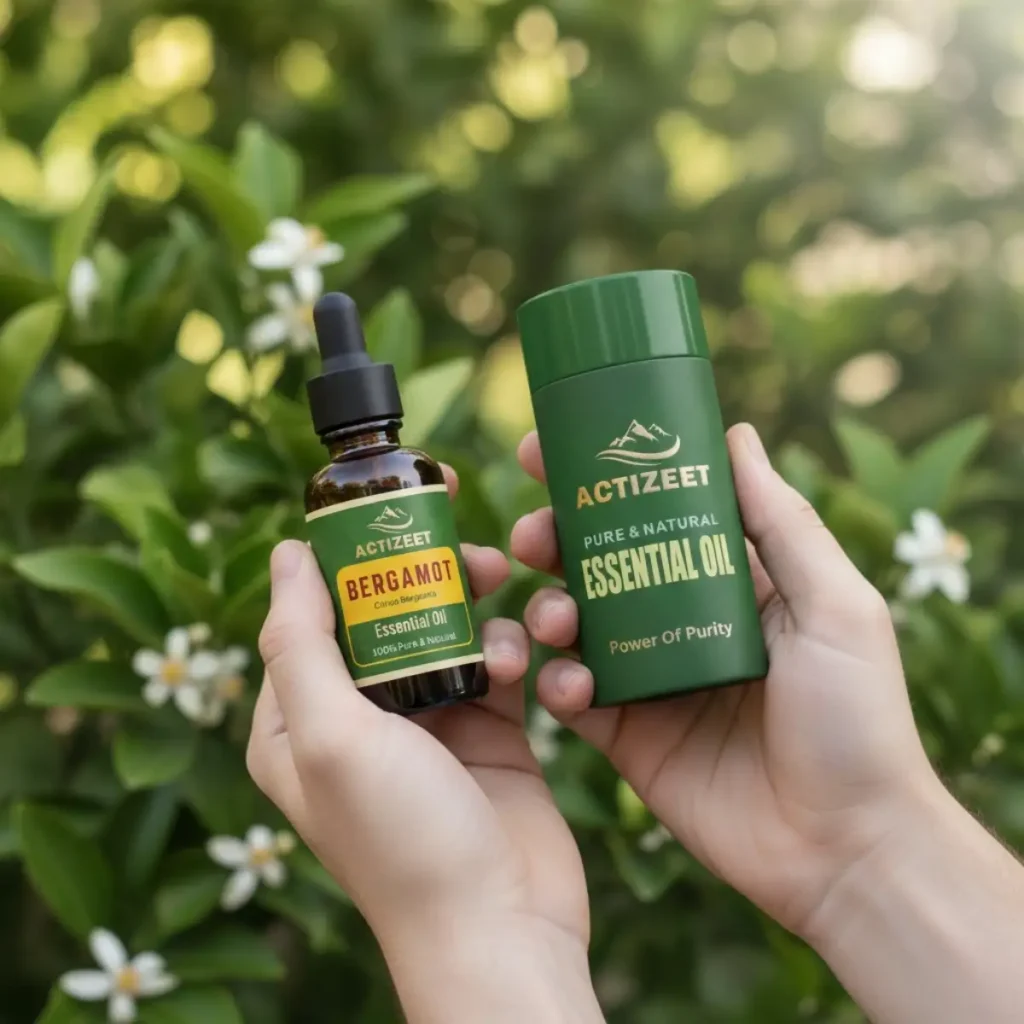 ACTIZEET Bergamot Essential Oil for Wellness Lifestyle