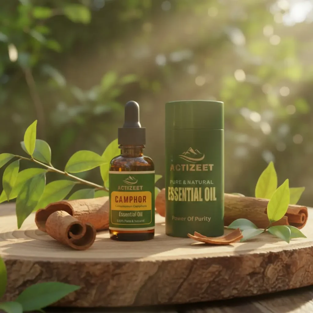 ACTIZEET Camphor Oil for Air Purification and Focus