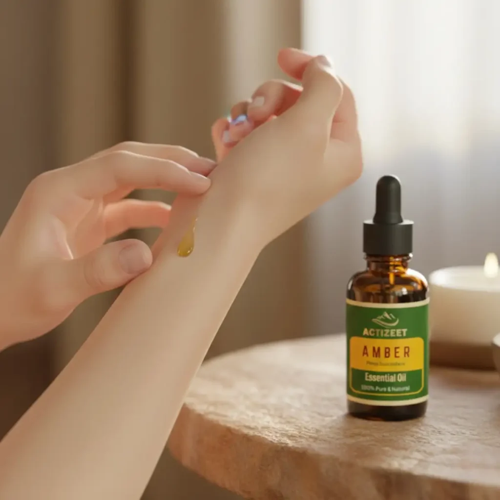 Buy Amber Essential Oil for Stress Relief ACTIZEET