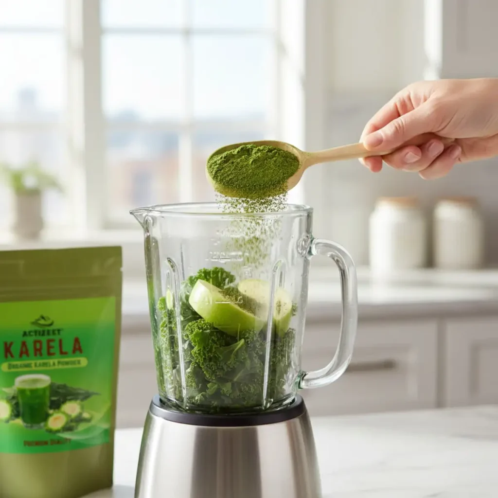 How to use Karela powder