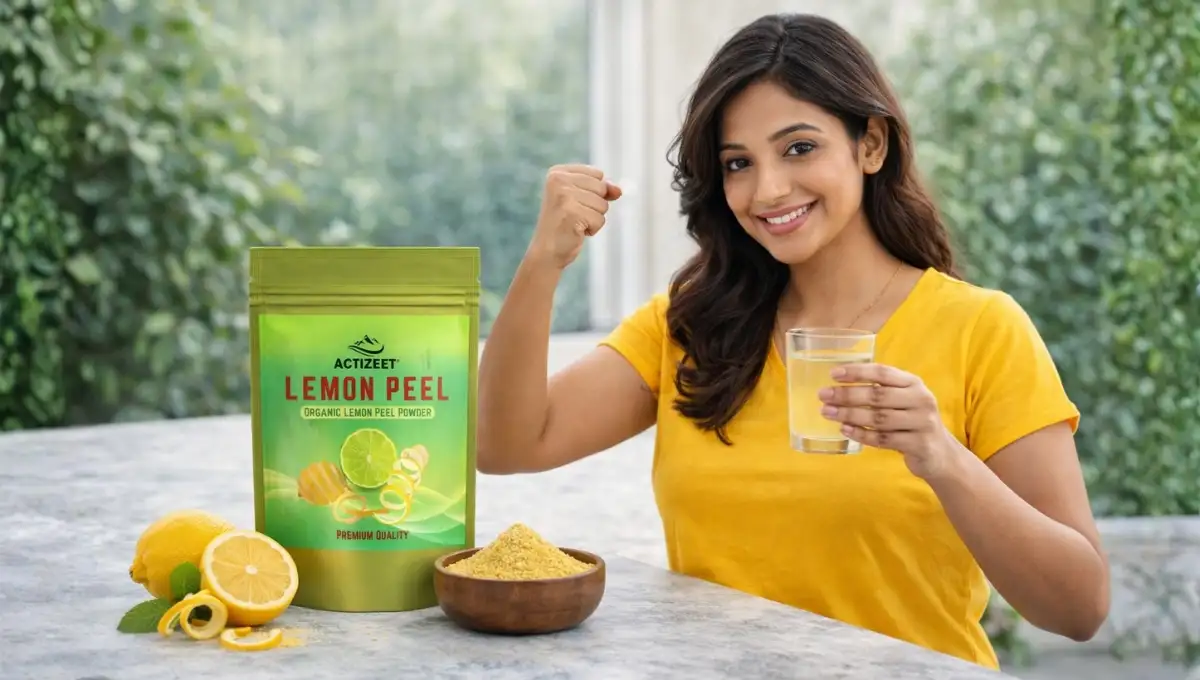 Lemon Peel Powder for Immunity