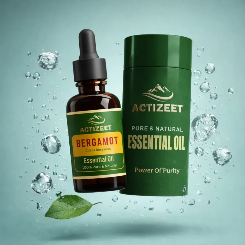 Natural Bergamot Essential Oil for Diffuser Use