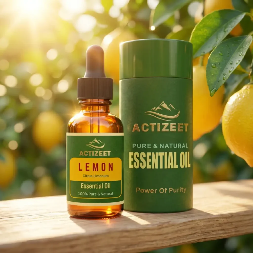 100 Percent Pure Lemon Essential Oil ACTIZEET