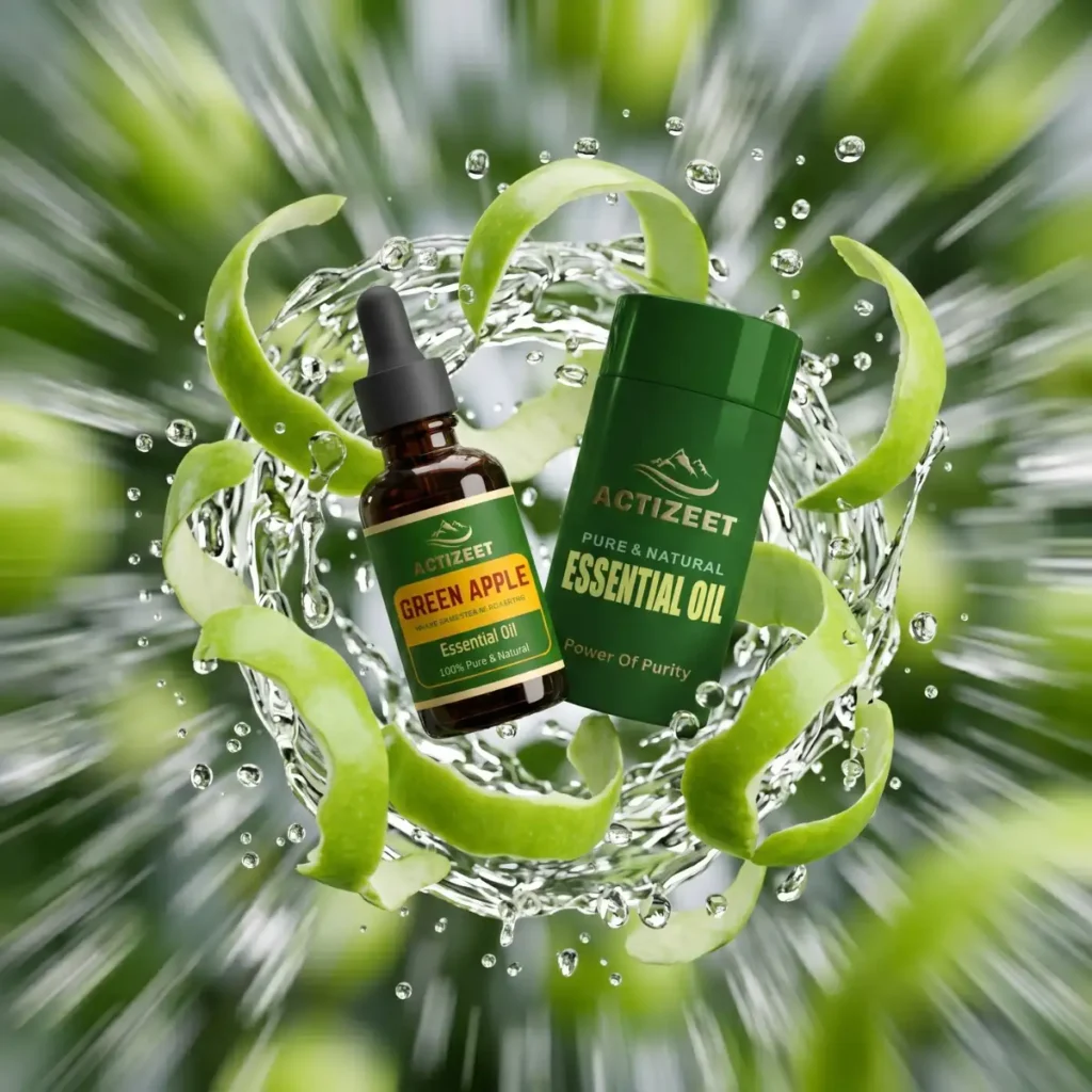 100% Pure Natural Green Apple Oil for Skin and Hair
