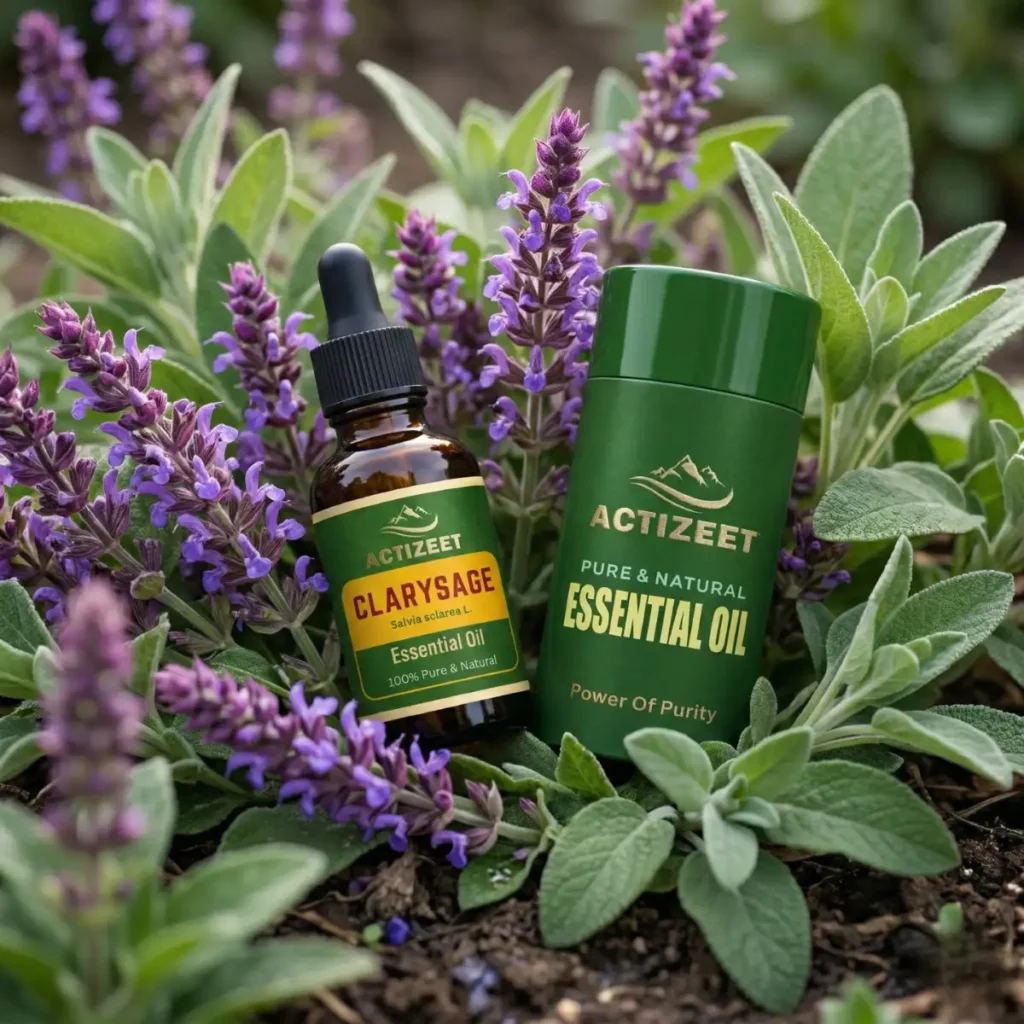 ACTIZEET Essential Oil Clary Sage Premium Quality