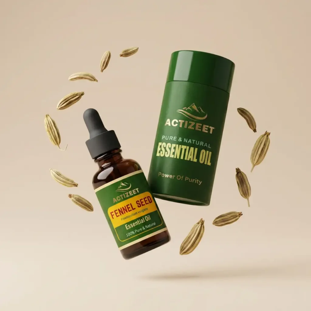 ACTIZEET Fennel Seed Oil with Glass Dropper