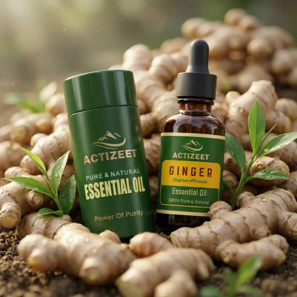 ACTIZEET Ginger Oil for Hair Growth and Scalp Health