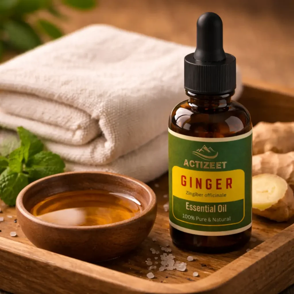 ACTIZEET Ginger Oil for Immunity Boosting Support