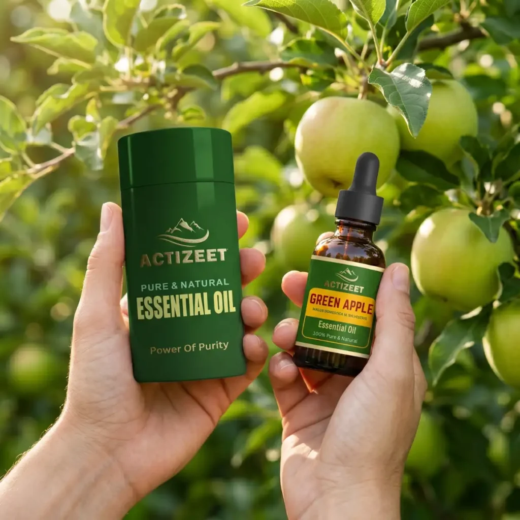 ACTIZEET Green Apple Oil Set for Natural Living Lovers