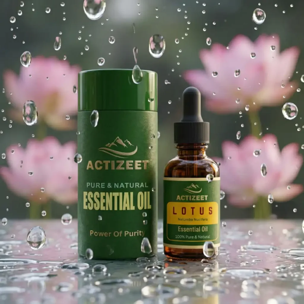 ACTIZEET Lotus Essential Oil Premium Quality