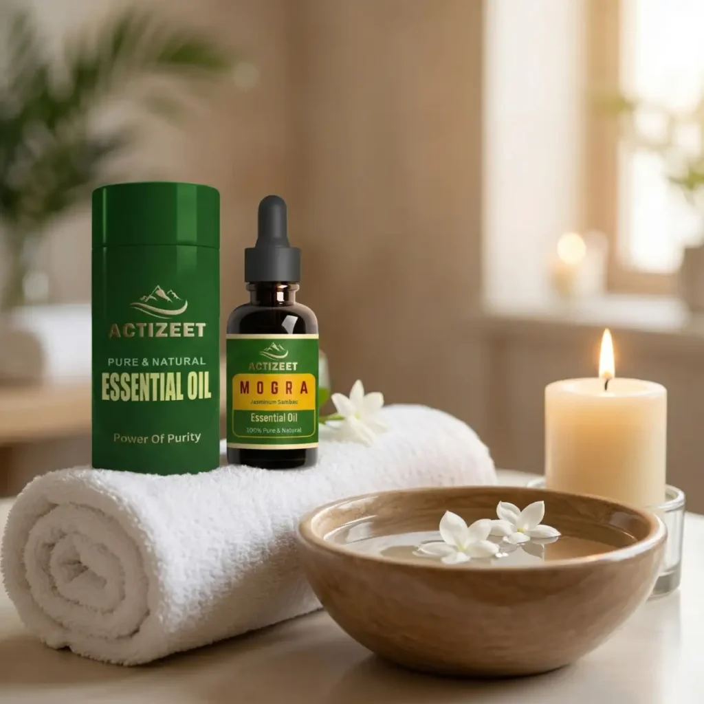 ACTIZEET Mogra Oil for Stress and Anxiety Relief
