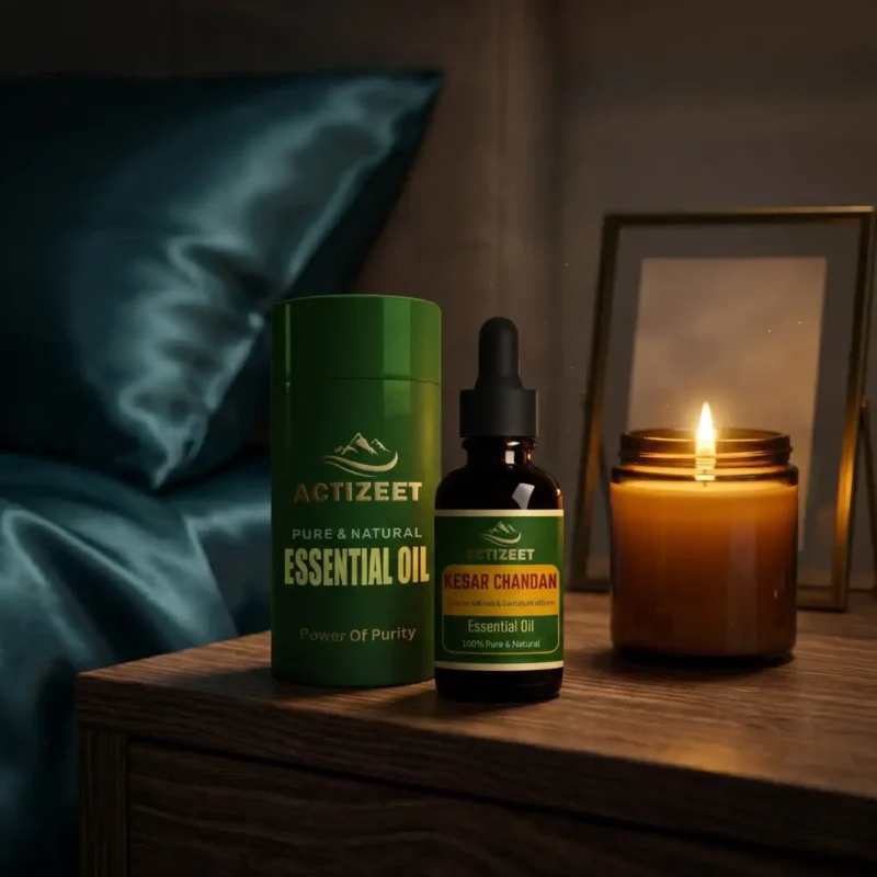 ACTIZEET Oil Infused with Crocus Sativus and Santalum Album