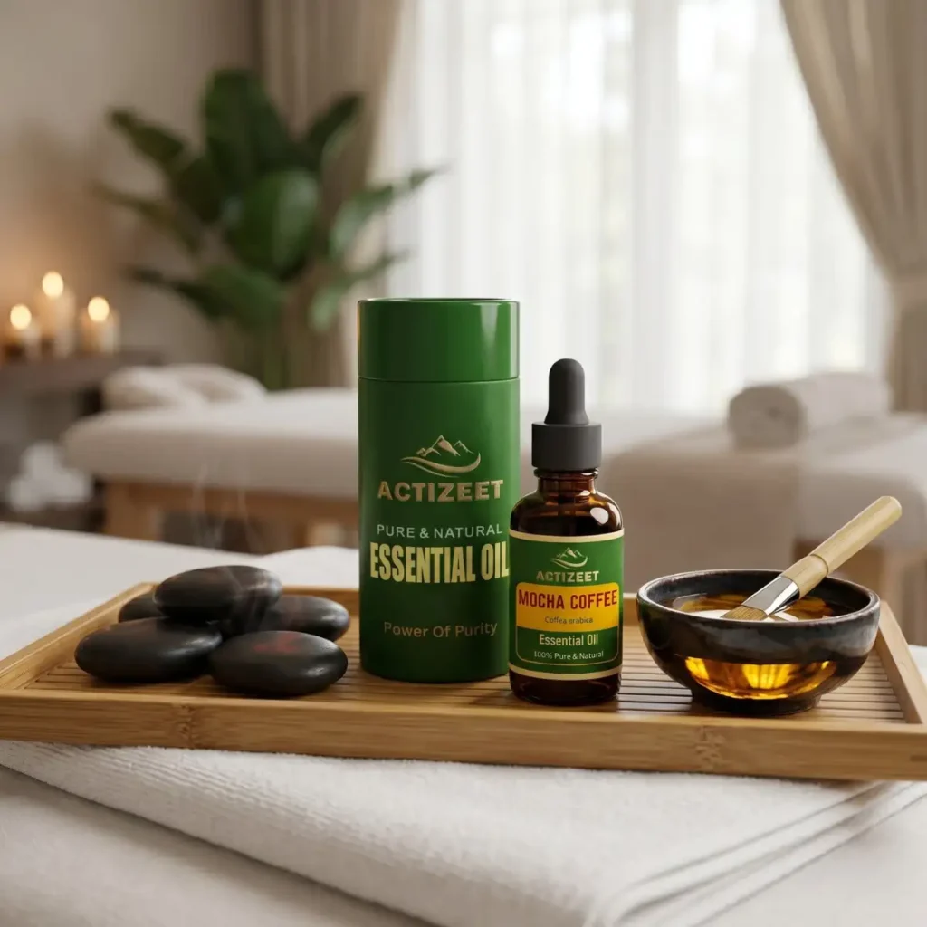 ACTIZEET Pure Coffee Oil Morning Skincare Routine
