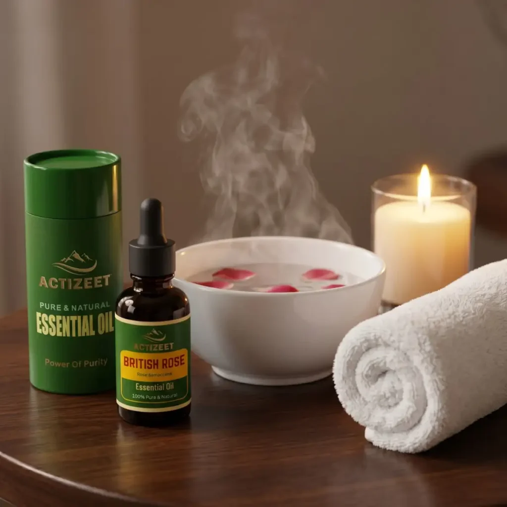 ACTIZEET Rose Oil for Hydrated & Soft Skin