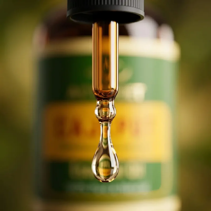 Actizeet cajeput oil packaging and amber glass bottle