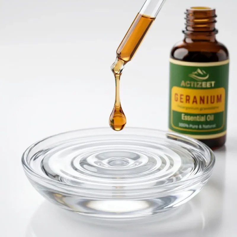 Anti Aging Geranium Essential Oil for Wrinkles