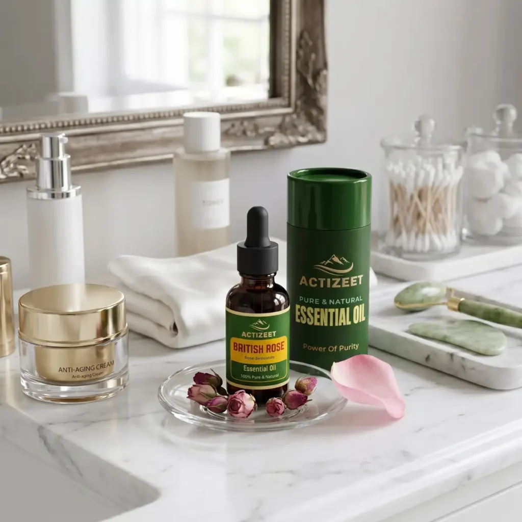 Best Rose Oil for Face ACTIZEET Essential Oil