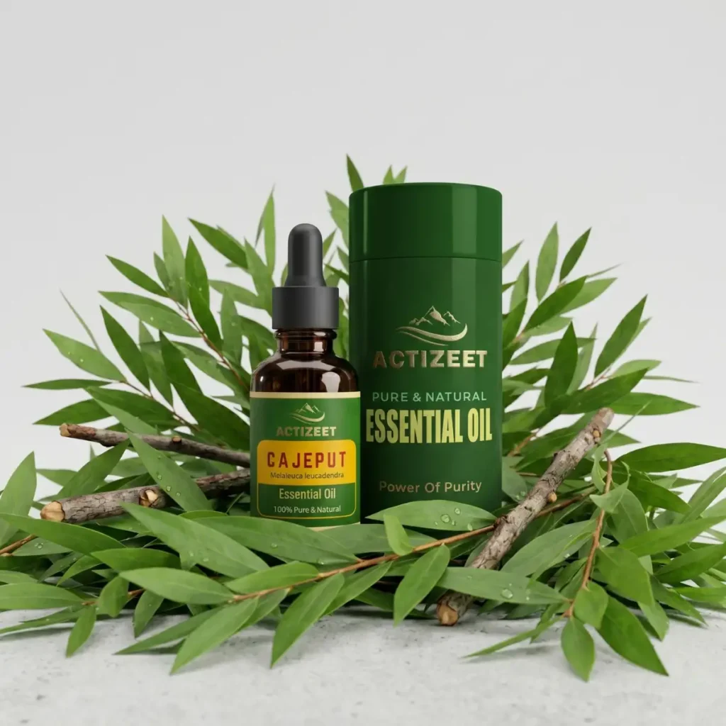 Best natural cajeput essential oil for aromatherapy