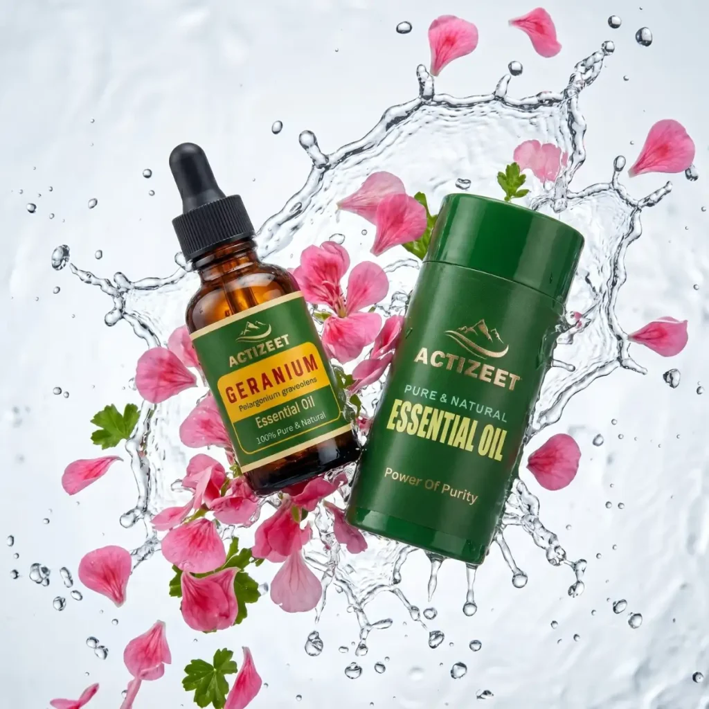Buy Geranium Oil for Acne Prone Skin Glow