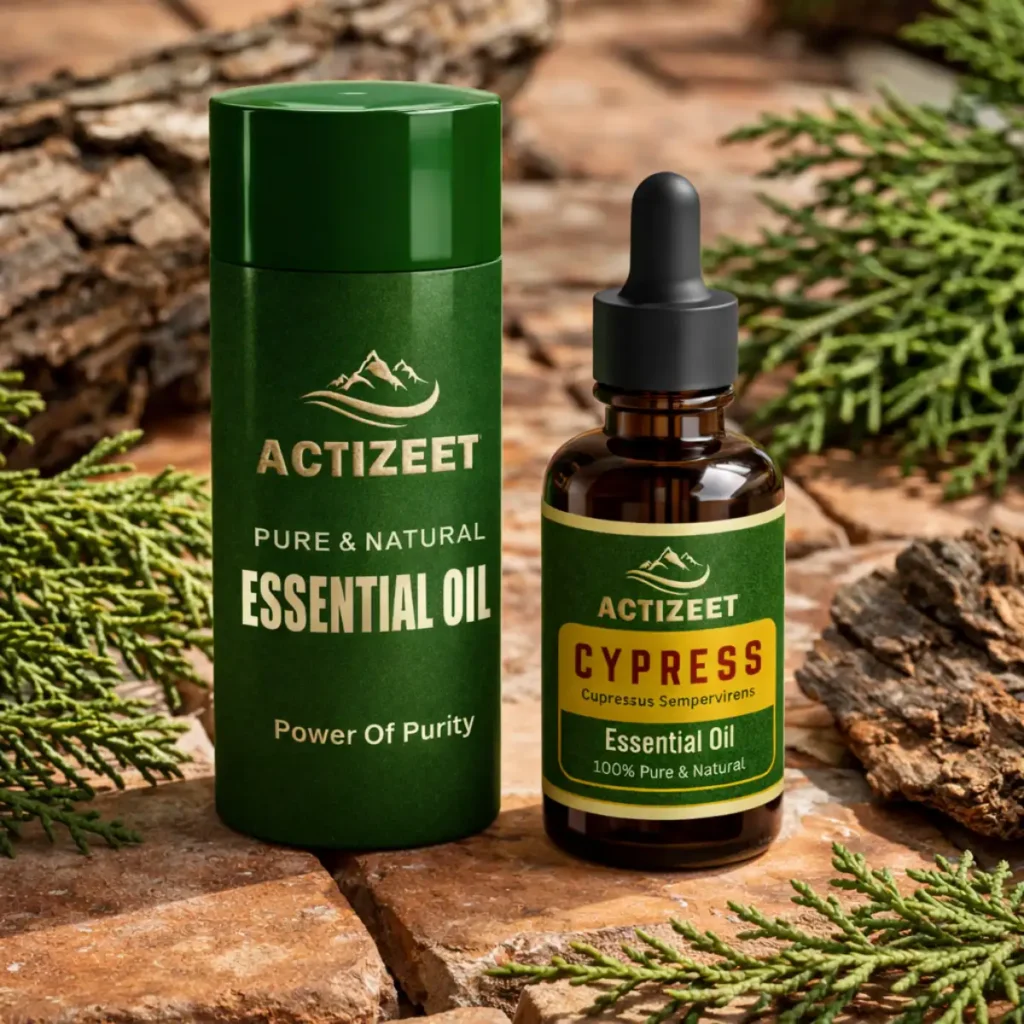 Cypress Essential Oil for Meditation and Yoga