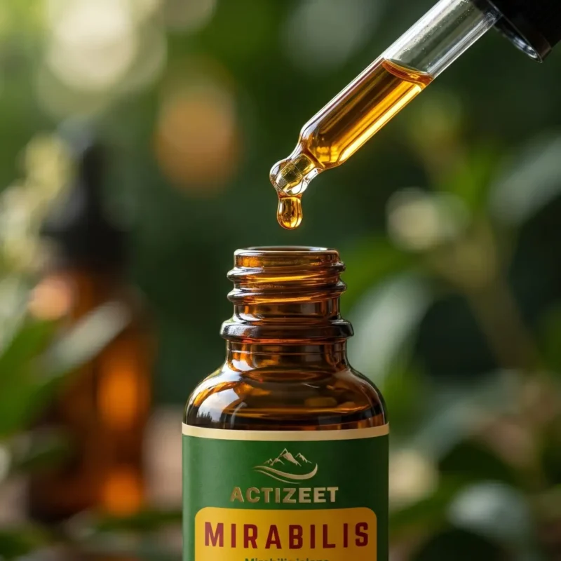 Fresh Mirabilis Jalapa Flowers with ACTIZEET Essential Oil