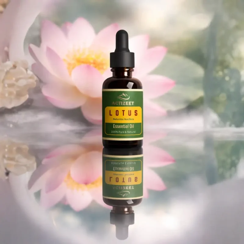 Lotus Essential Oil Regal Aesthetic Premium Image
