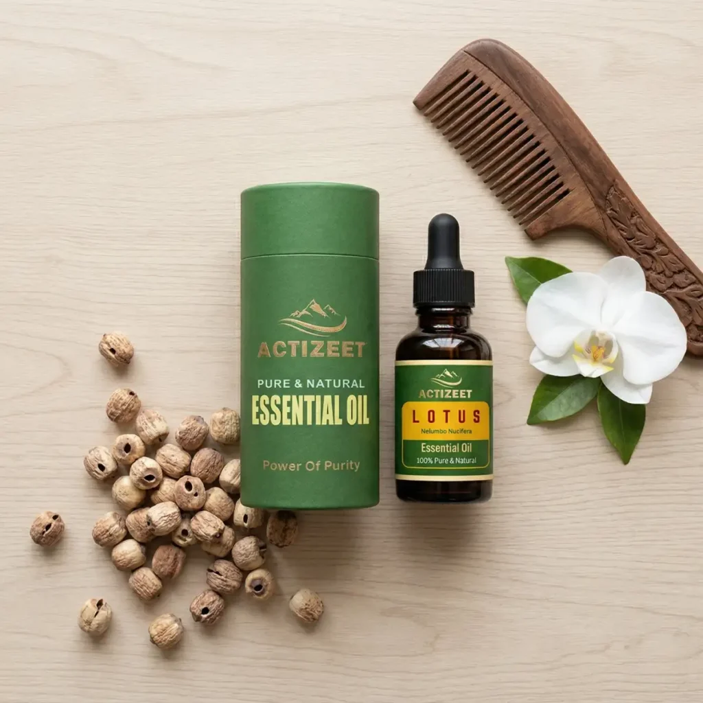 Lotus Oil Aromatherapy Premium Product India