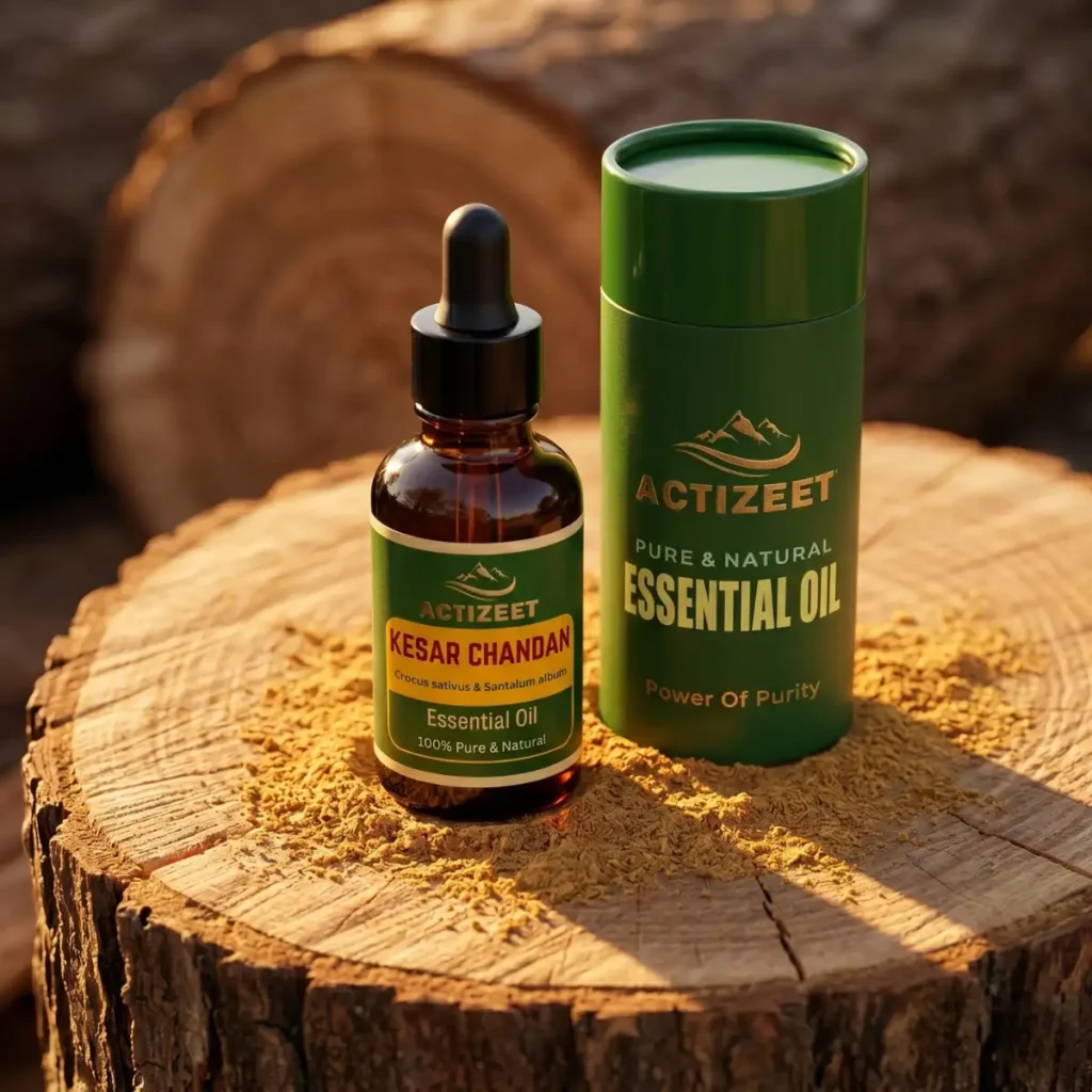 Luxury Aromatherapy Oil ACTIZEET Kesar Chandan